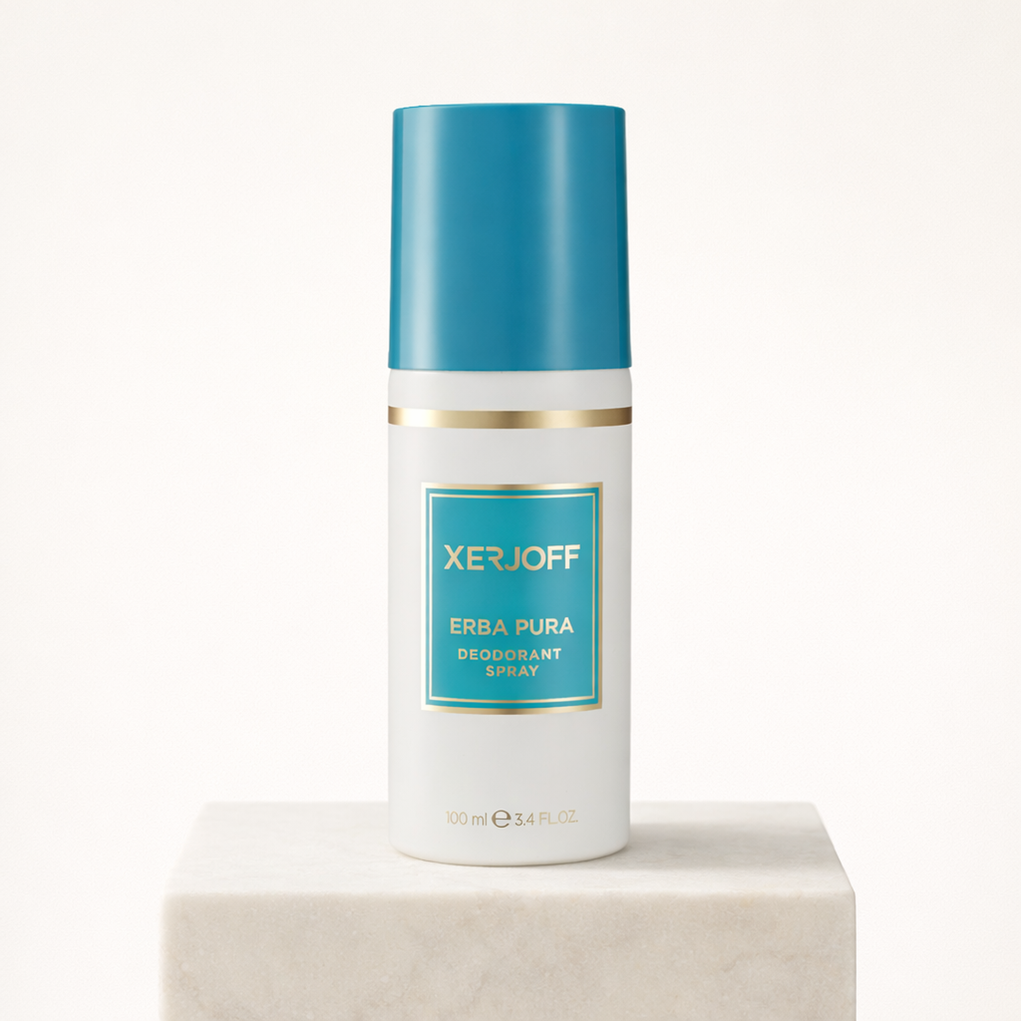 Xerjoff Erba Pura Deodorant Spray upright pedestal gallery showcase