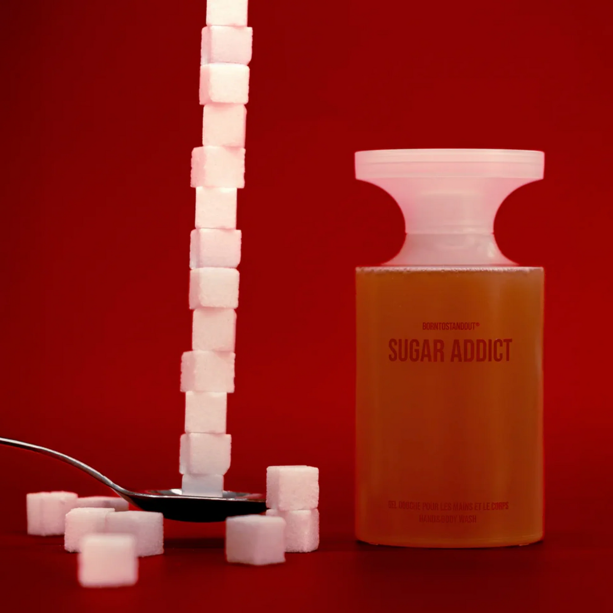 BORNTOSTANDOUT Sugar Addict Hand & Body Wash fragrance notes image