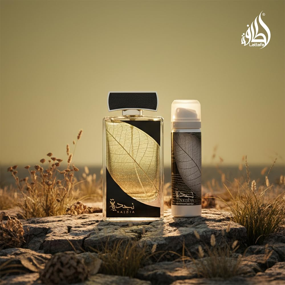 Lattafa Najdia In Gold EDP fragrance details image