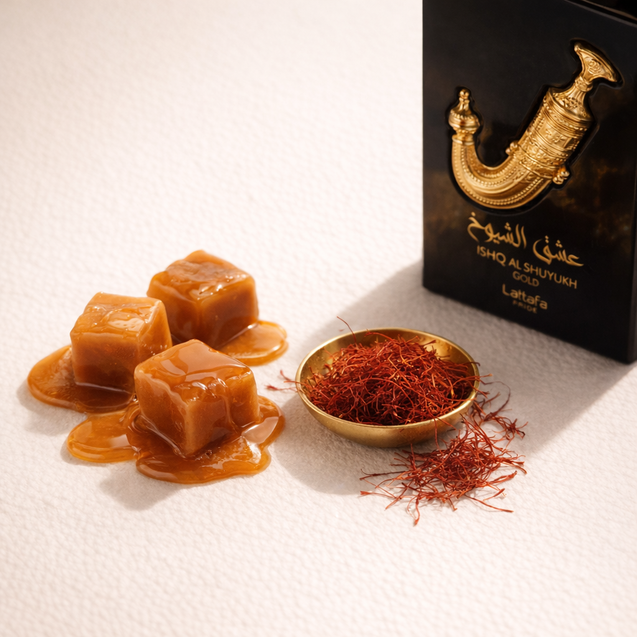 Lattafa Pride Ishq Al Shuyukh Gold EDP For Women fragrance notes image