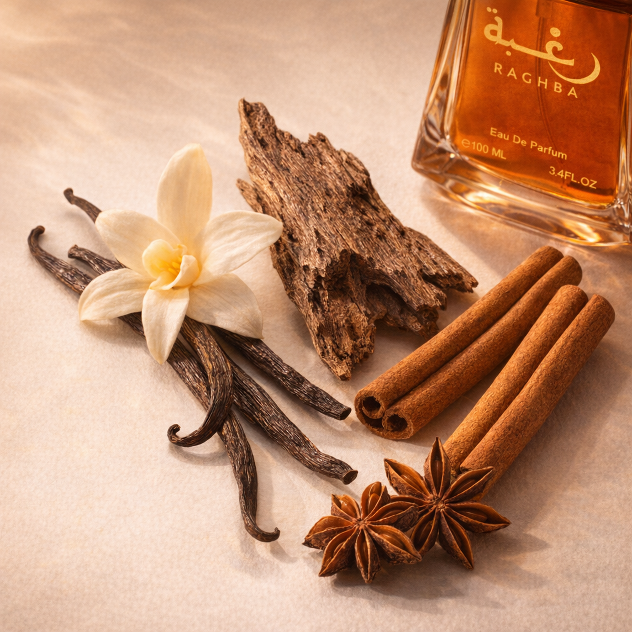 Lattafa Raghba EDP fragrance notes image