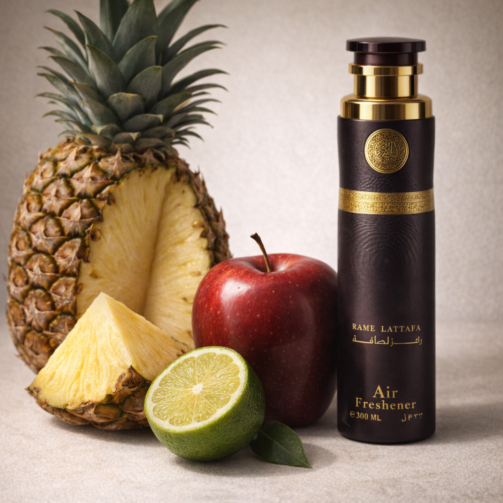 Lattafa Ramz Gold Air Freshener fragrance notes image