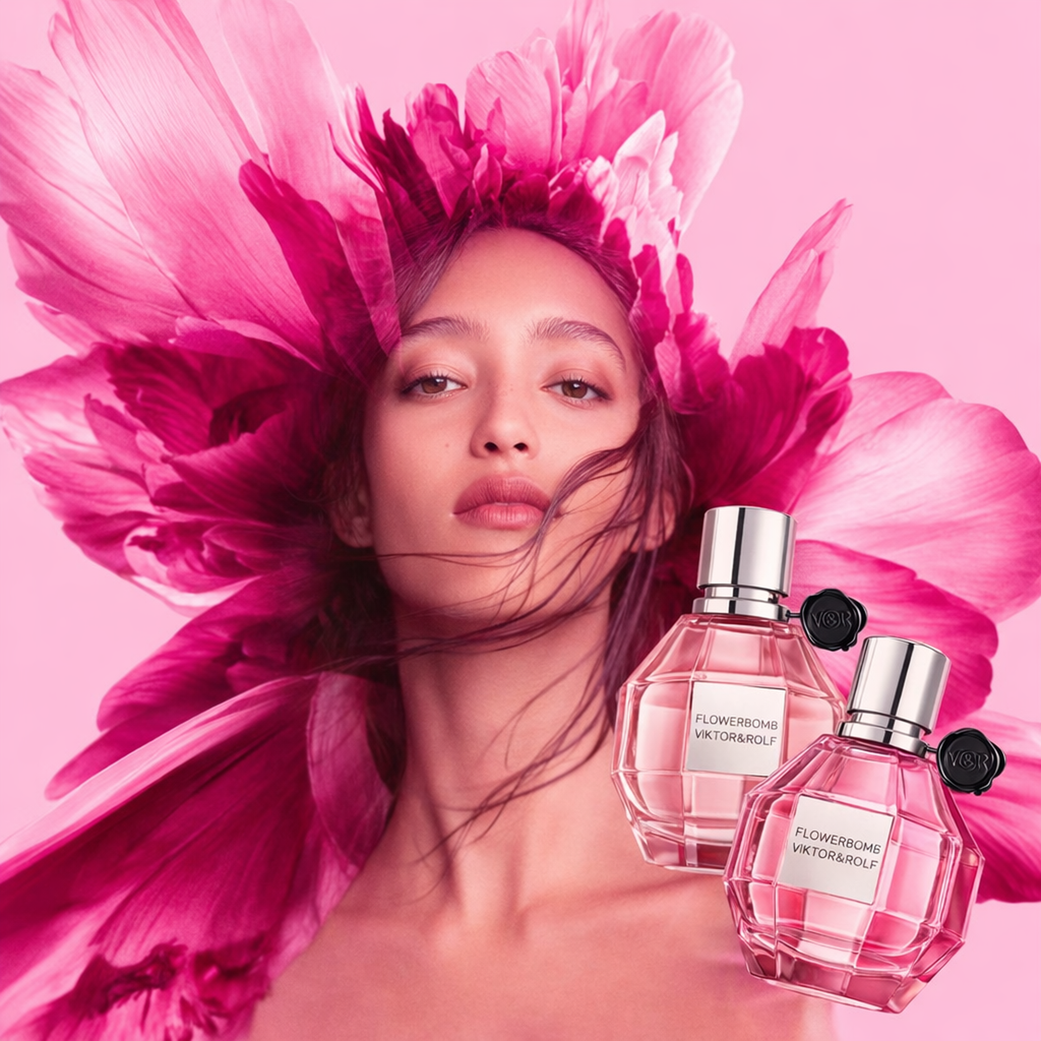 Viktor & Rolf Flowerbomb Pretty Peony EDP For Women fragrance details image