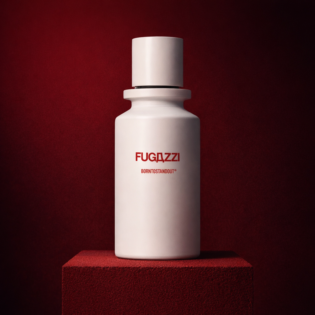 BORNTOSTANDOUT Fugazzi By Borntostandout EDP upright pedestal gallery showcase