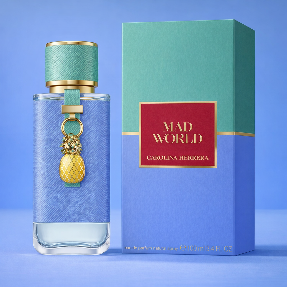 Carolina Herrera Mad World EDP For Women packaging product shot gallery showcase