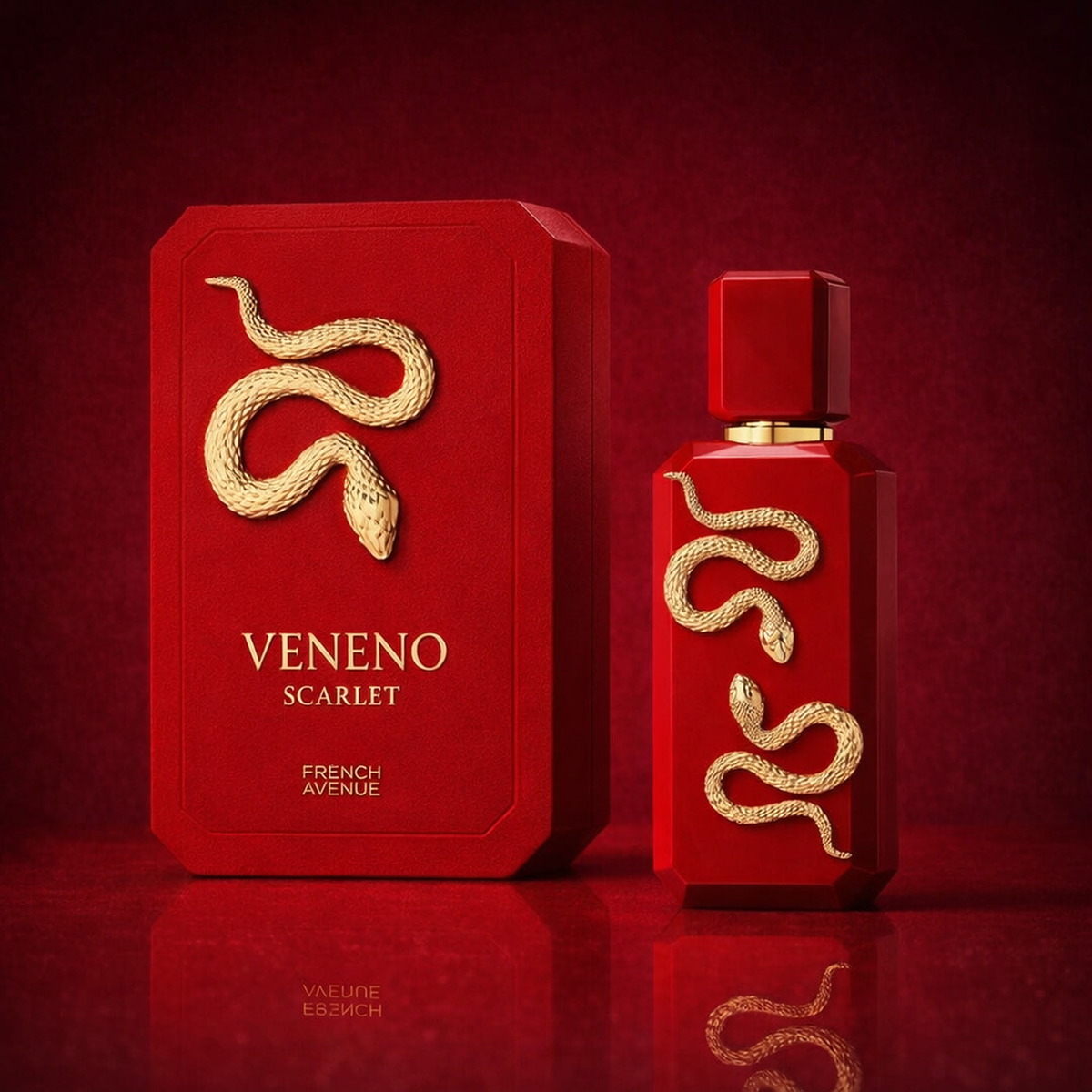French Avenue Veneno Scarlet Extrait de Parfum packaging image