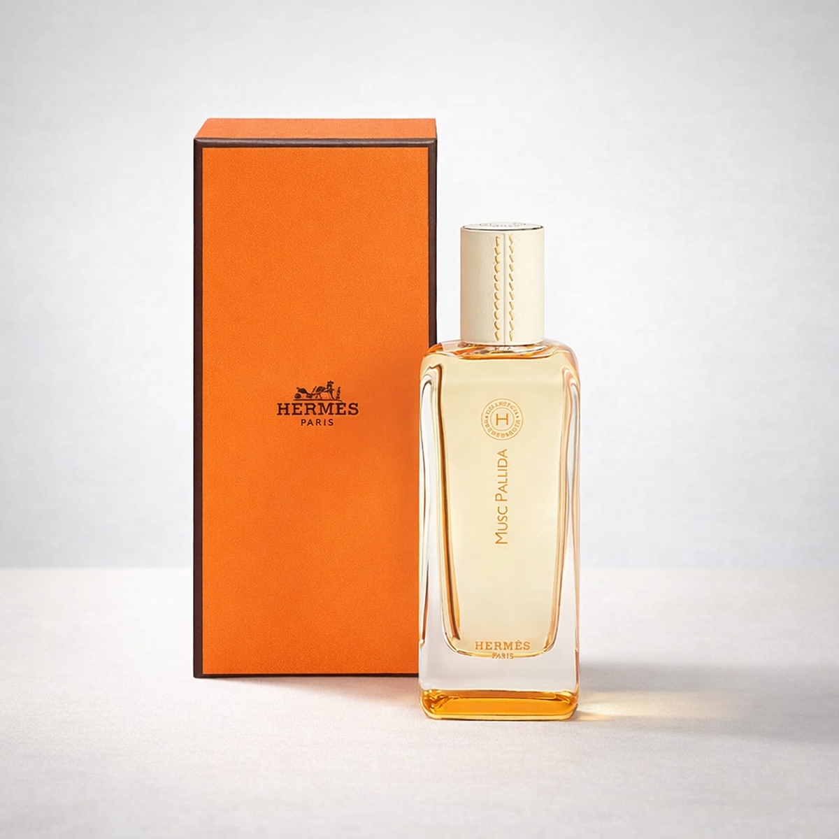 HERMES Hermessence Musc Pallida EDP packaging product shot gallery showcase