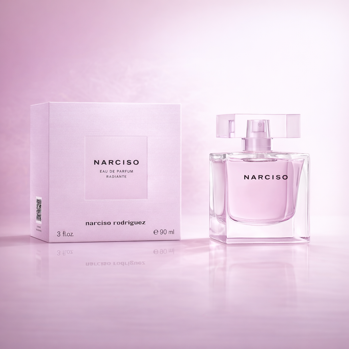 Narciso Rodriguez Narciso Radiante EDP For Women packaging product shot gallery showcase