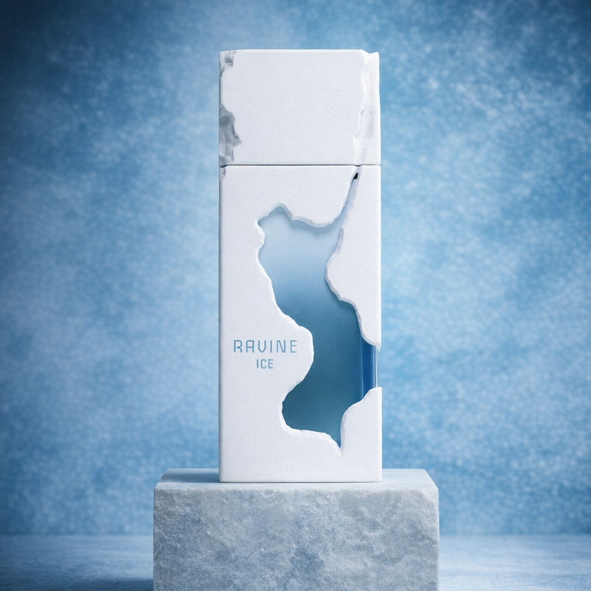 French Avenue Ravine Ice Extrait de Parfum generated pedestal image