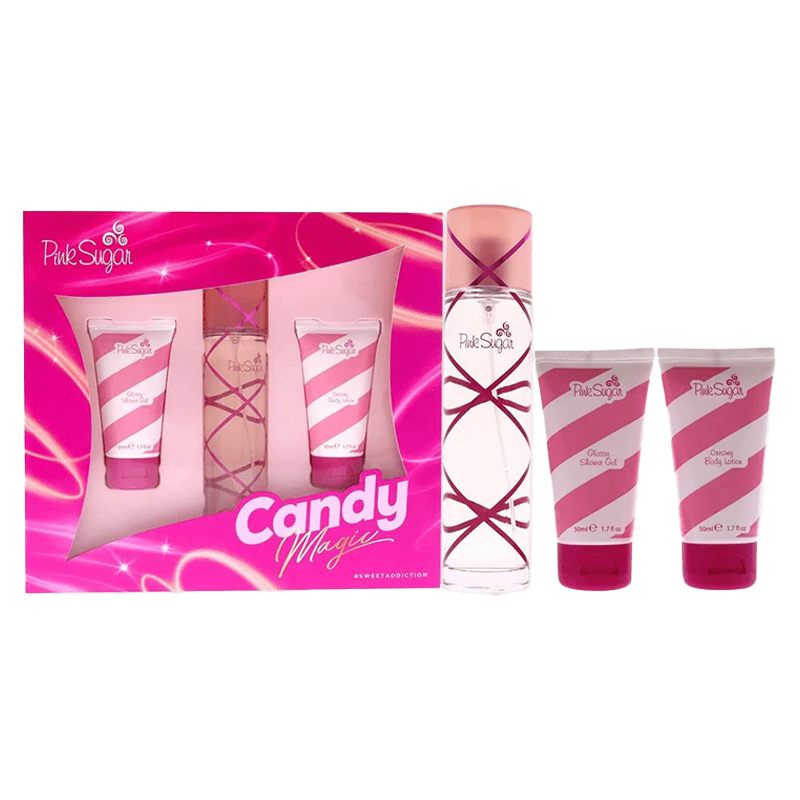 Aquolina Pink Sugar Candy EDT Set for Women | My Perfume Shop