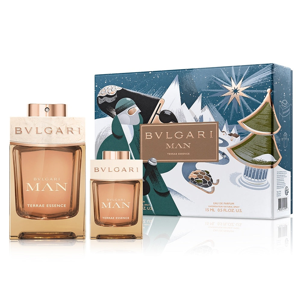 Bvlgari Man Terrae Essence EDP Set For Men