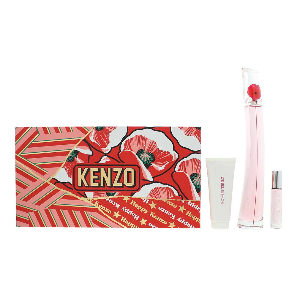 Kenzo Flower By Kenzo Poppy Bouquet EDP Gift Set