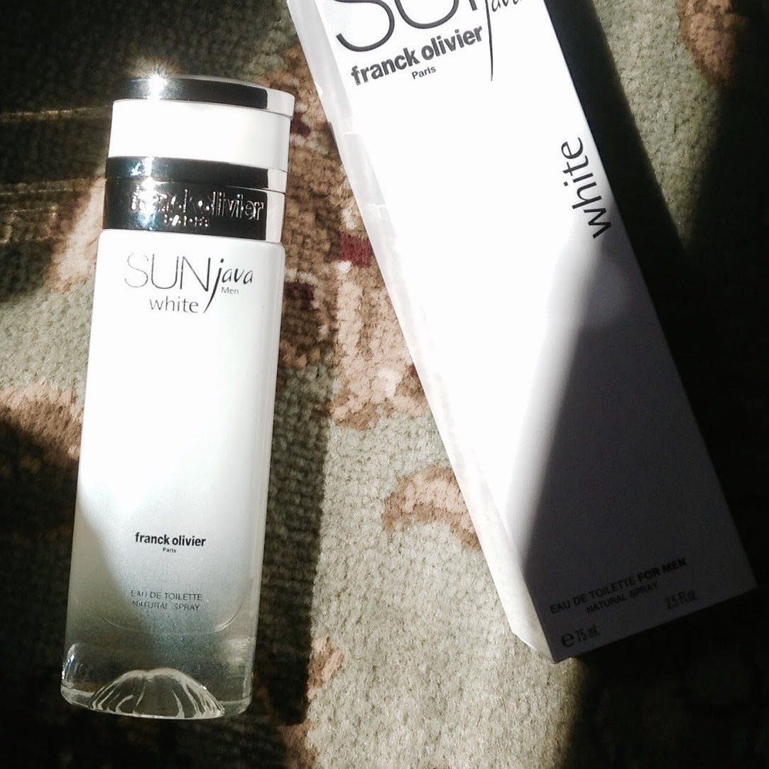 Shop Franck Olivier Sun Java White Men EDT in UAE