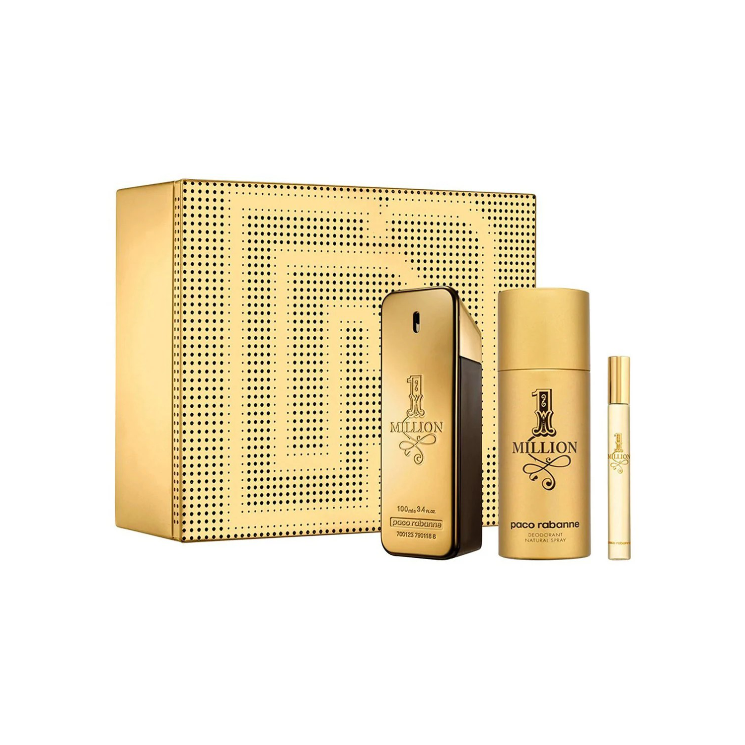 Paco Rabanne 1 Million 3-Piece Gift Set for Him 2
