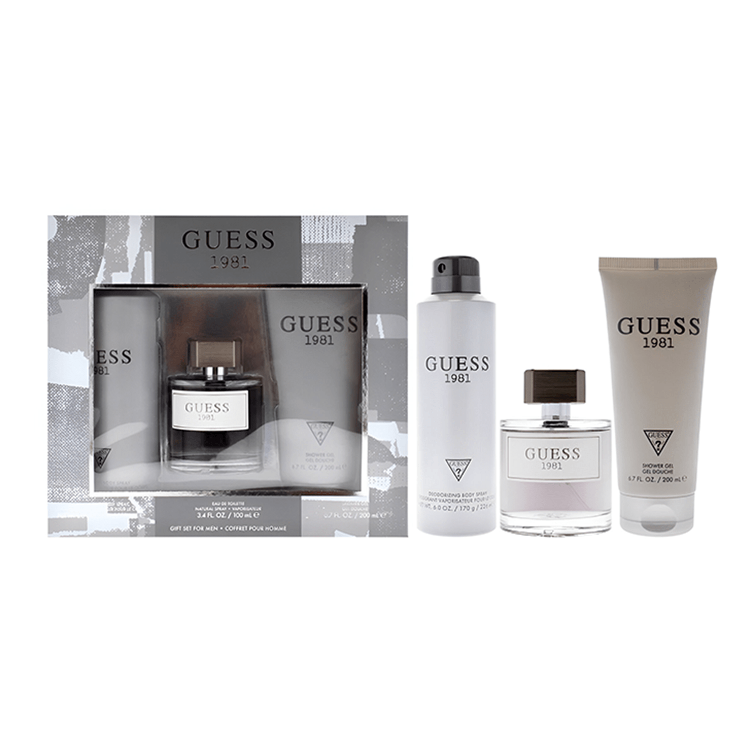 Guess 1981 EDT Hair Spray Set for Men | My Perfume Shop