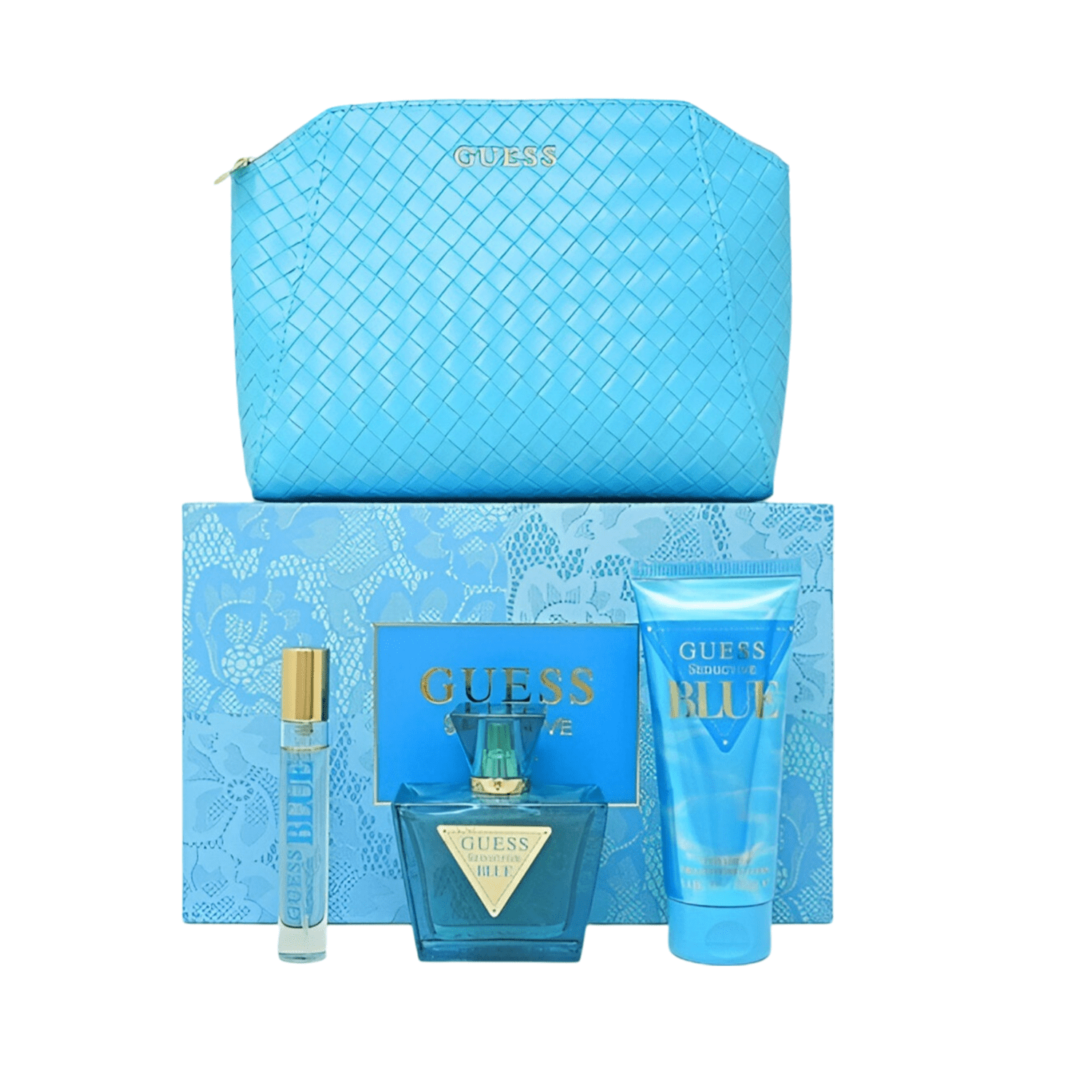 Guess Seductive Blue Body Lotion and EDT Set for Women | My Perfume Shop