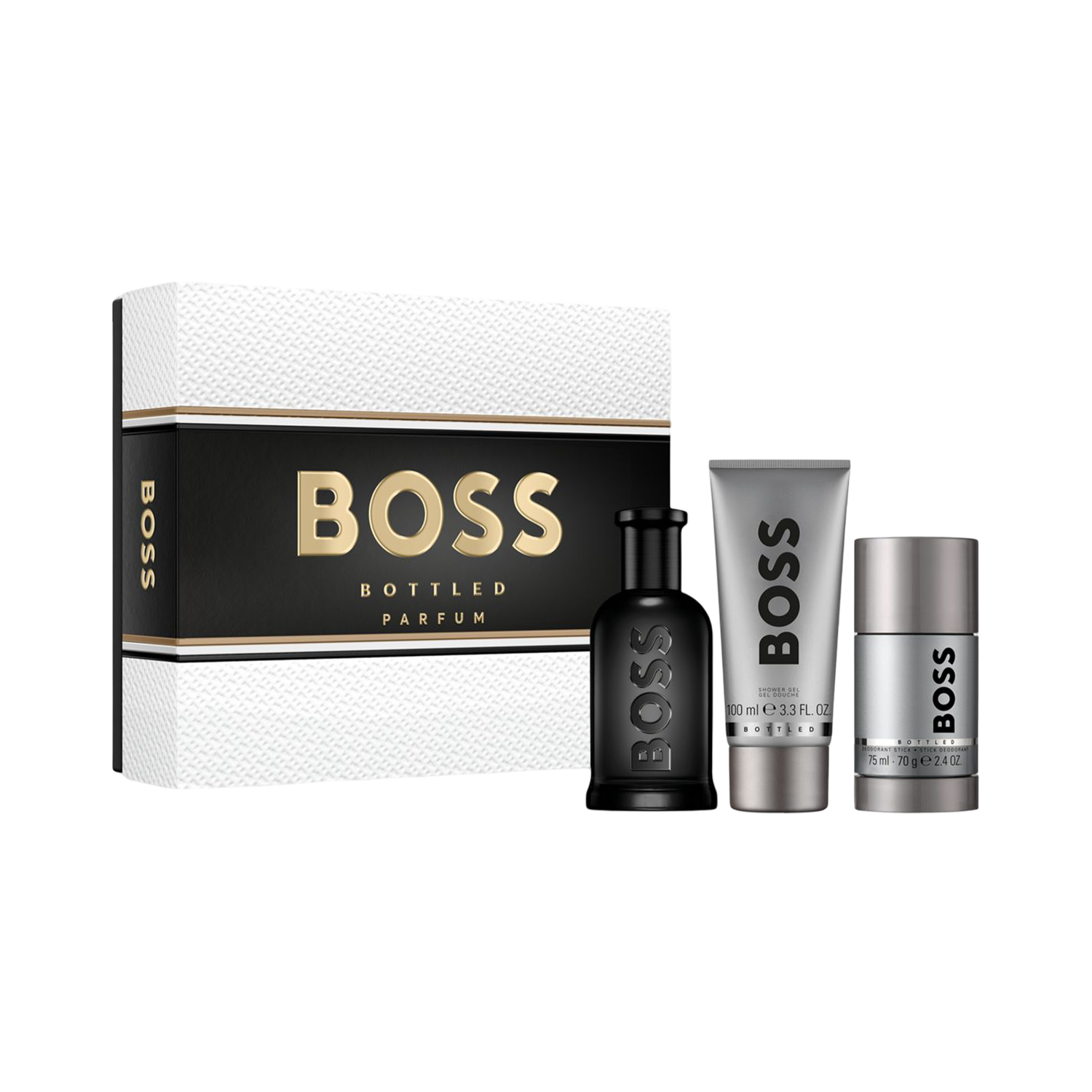 Hugo Boss Boss Bottled Parfum Deodorant  Set