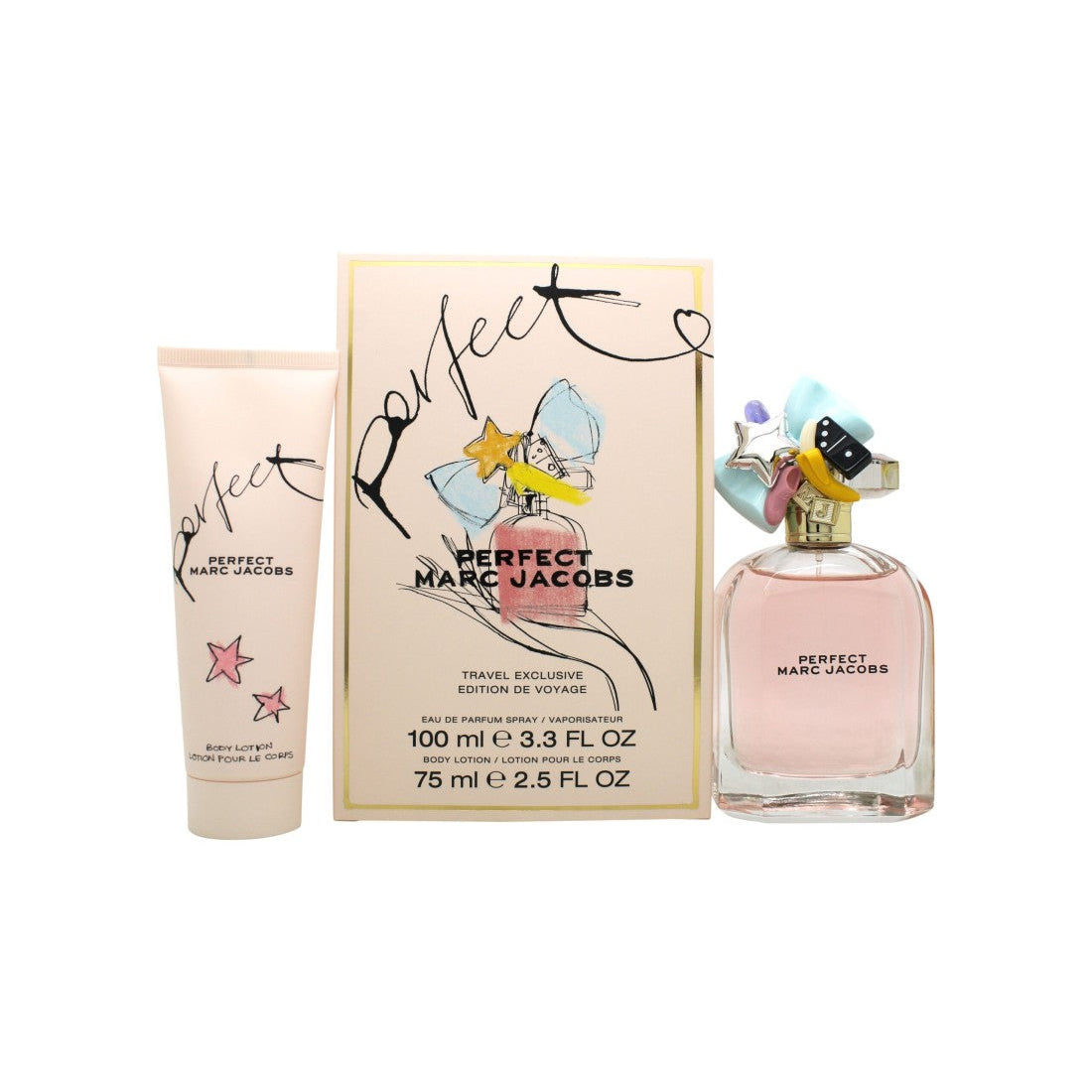 Marc Jacobs Perfect EDP For Women Lotion Set