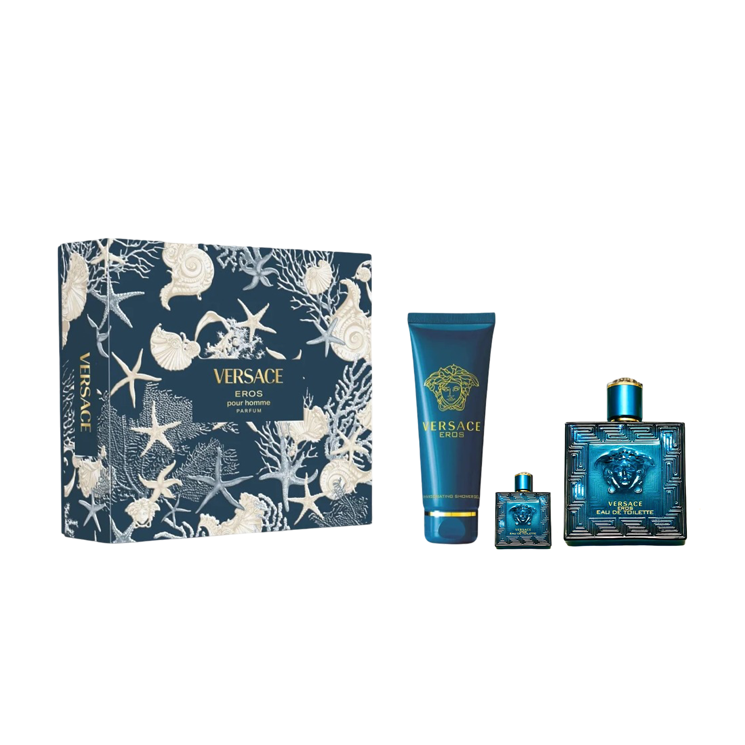 Versace Eros EDT For Men Shower Gel Gift Set