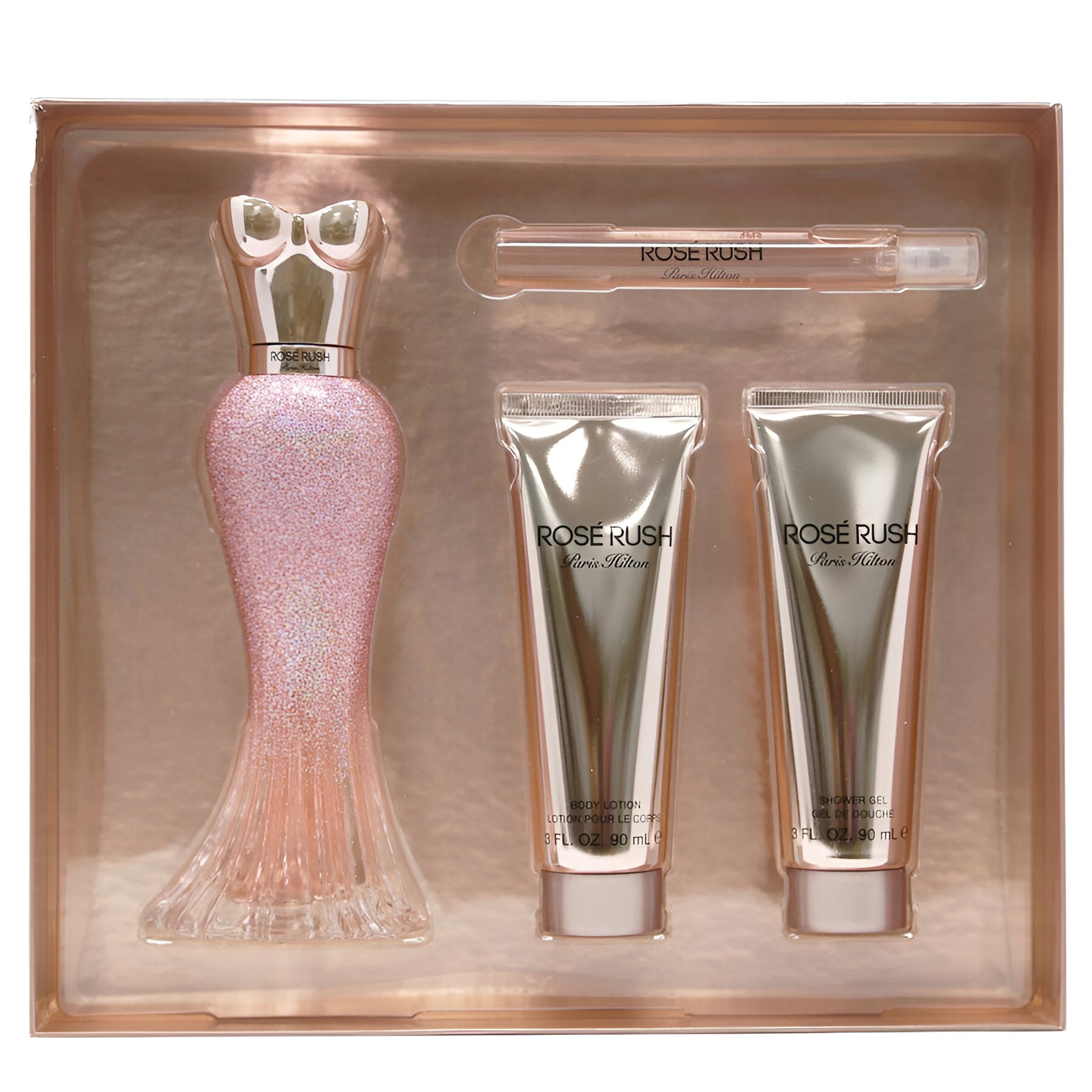 Paris Hilton Rose Rush EDP For Women Gift Set