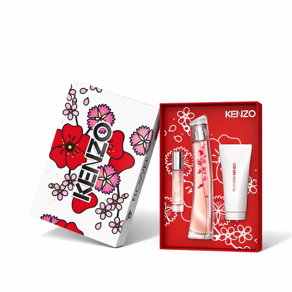 Kenzo Flower Ikebana EDP Body Milk Set for Women OpenAI studio hero
