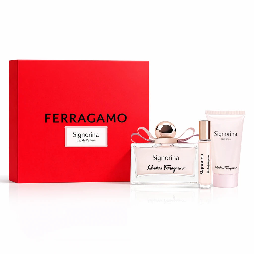 Salvatore Ferragamo Signorina EDP Body Lotion Gift Set for Women OpenAI studio hero