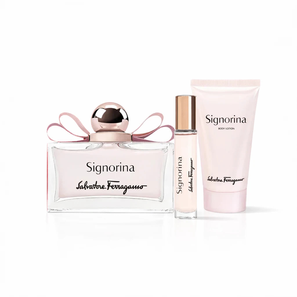 Salvatore Ferragamo Signorina EDP Gift Set for Her OpenAI studio hero
