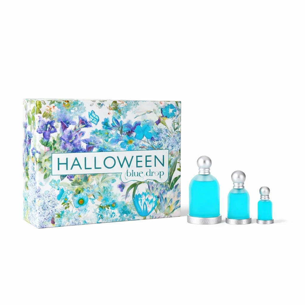 Jesus Del Pozo Halloween Blue Drop Trio Fragrance Gift Set OpenAI studio hero
