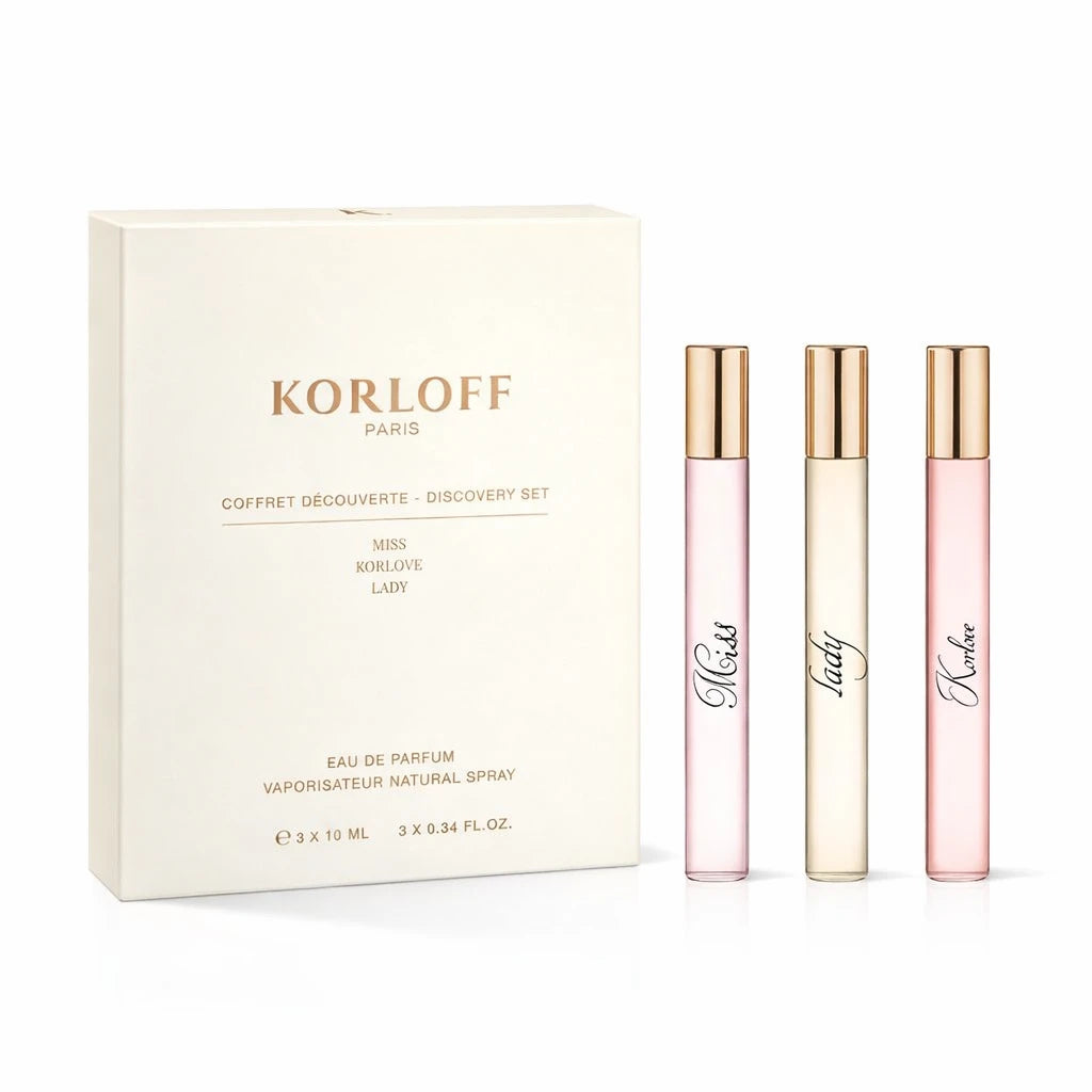 Korloff Paris Trio EDP Discovery Gift Set OpenAI studio hero