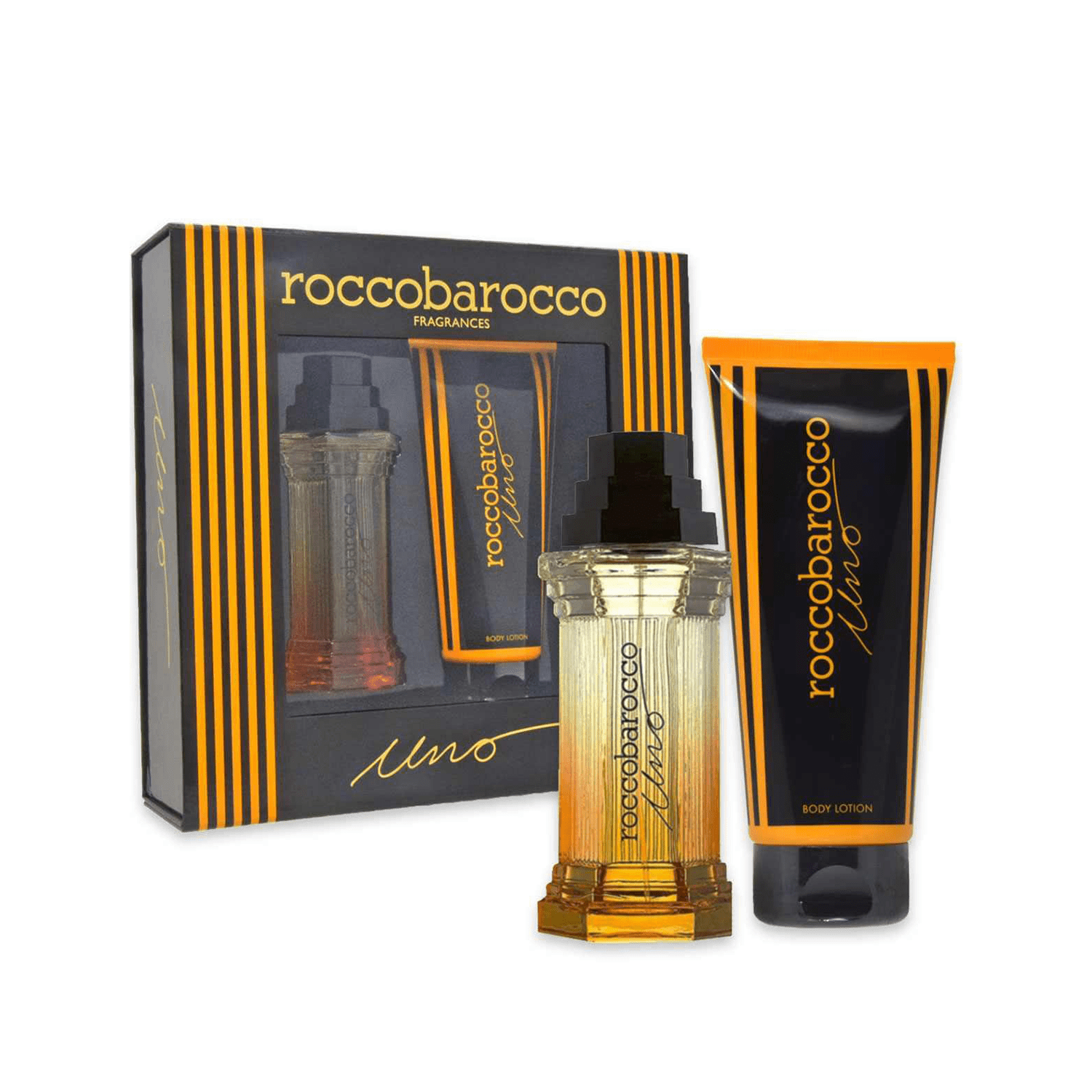 RoccaBarocco Uno EDP Body Lotion Set for Women | My Perfume Shop