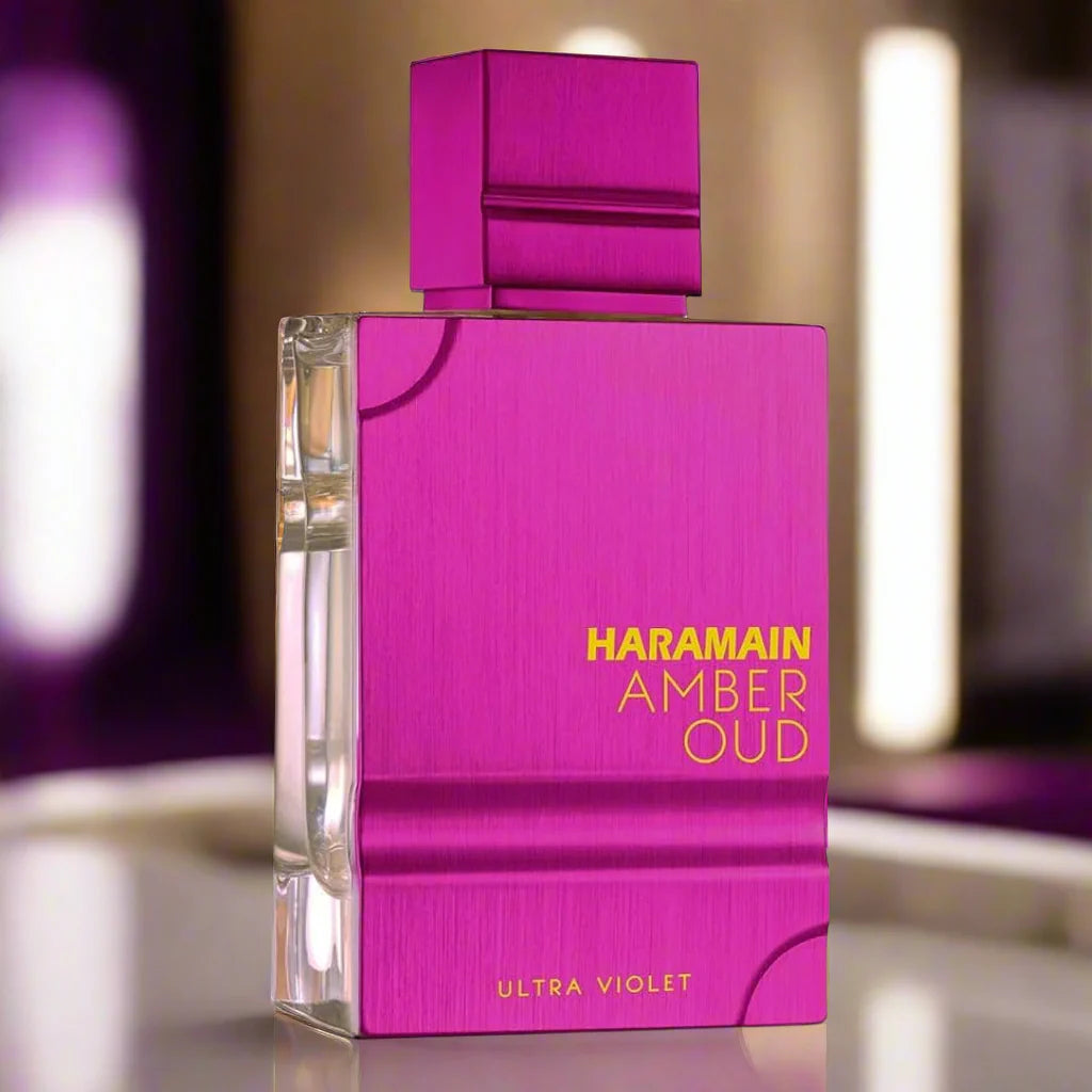 عطر الحرمين عنبر عود ألترا فايوليت