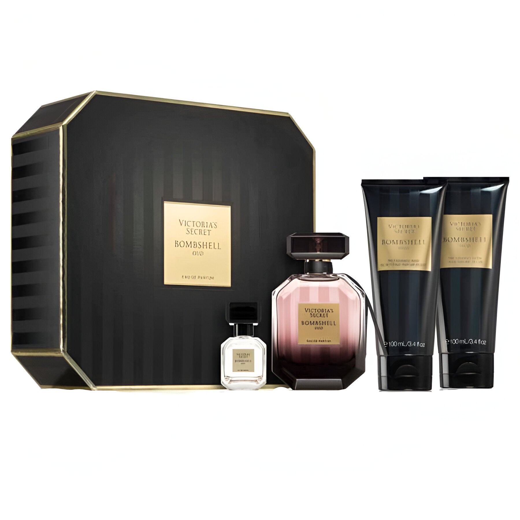 Victoria's Secret Bombshell Oud EDP Body Lotion Set for Her | My Perfume Shop